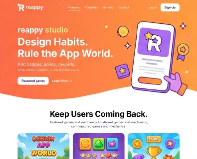 Reappy.com concept 2
