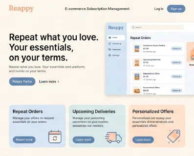 Reappy.com concept 7