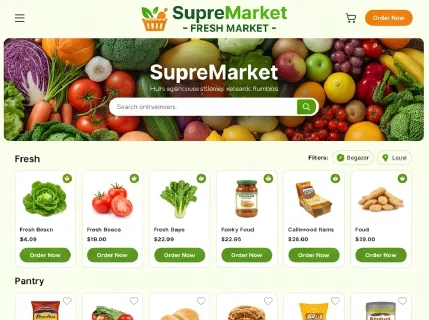 Supremarket.com concept 1