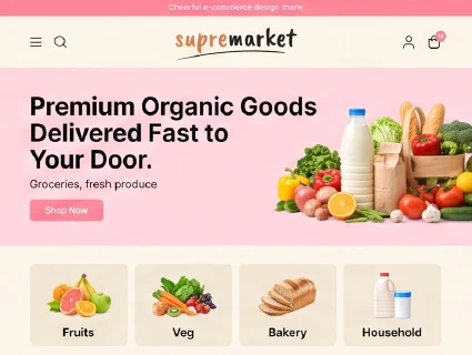 Supremarket.com concept 2