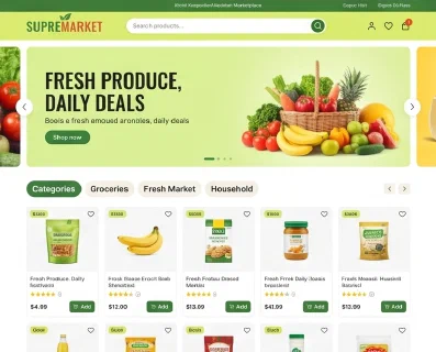 Supremarket.com concept 5